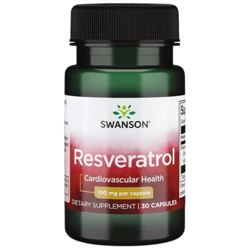 Swanson - Resveratrol 100 - 30 kapsułek Swanson - Resveratrol 100 - 30 kapsułek